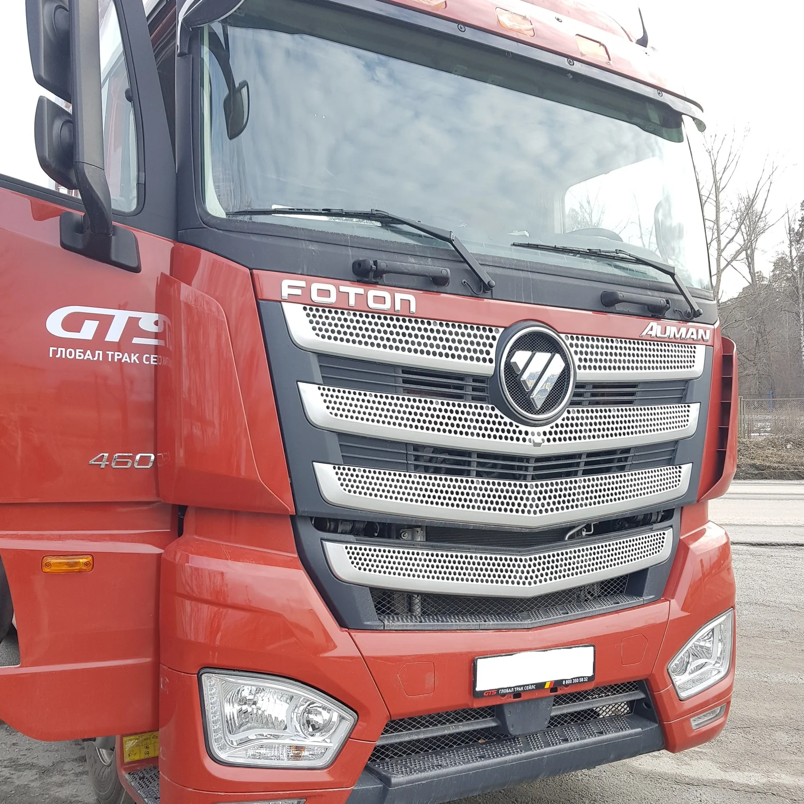 Чехлы сидений Foton Auman — экокожа и алькантара