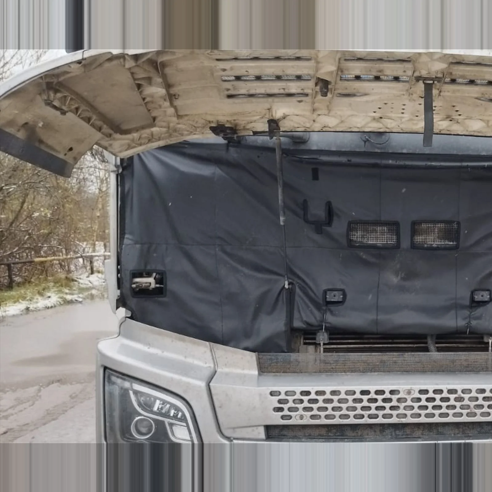 Утеплитель кабины и радиатора FAW JH6 ONYX