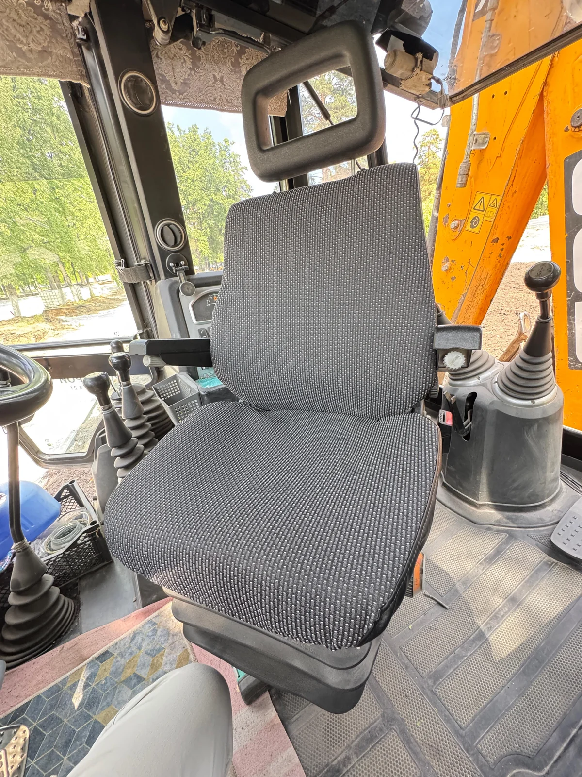 Чехол сиденья на экскаватор JCB 3CX 4CX 5CX