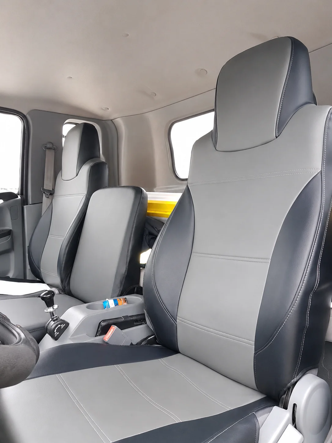 Чехлы сидений JAC N75/N80 дорестайлинг — экокожа